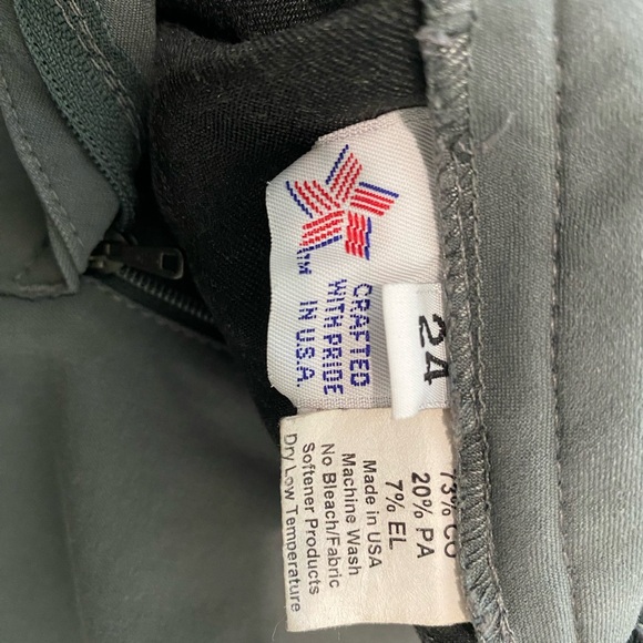 The Tailored Sportsman Gray/Green Equestrian Breeches - Picture 7 of 7